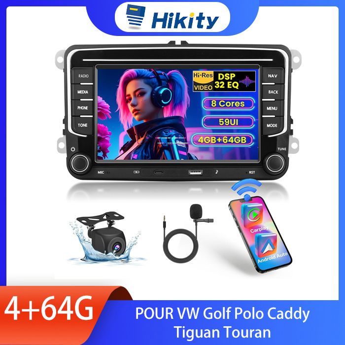 Hikity 4+64G 8-Core Android 15 7