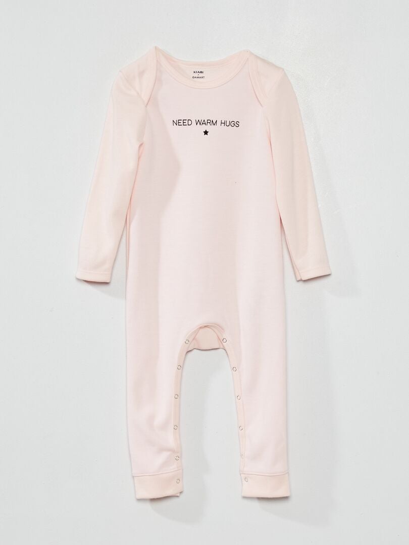 Body largo termoláctico Damart Nivel 3 - Rosa