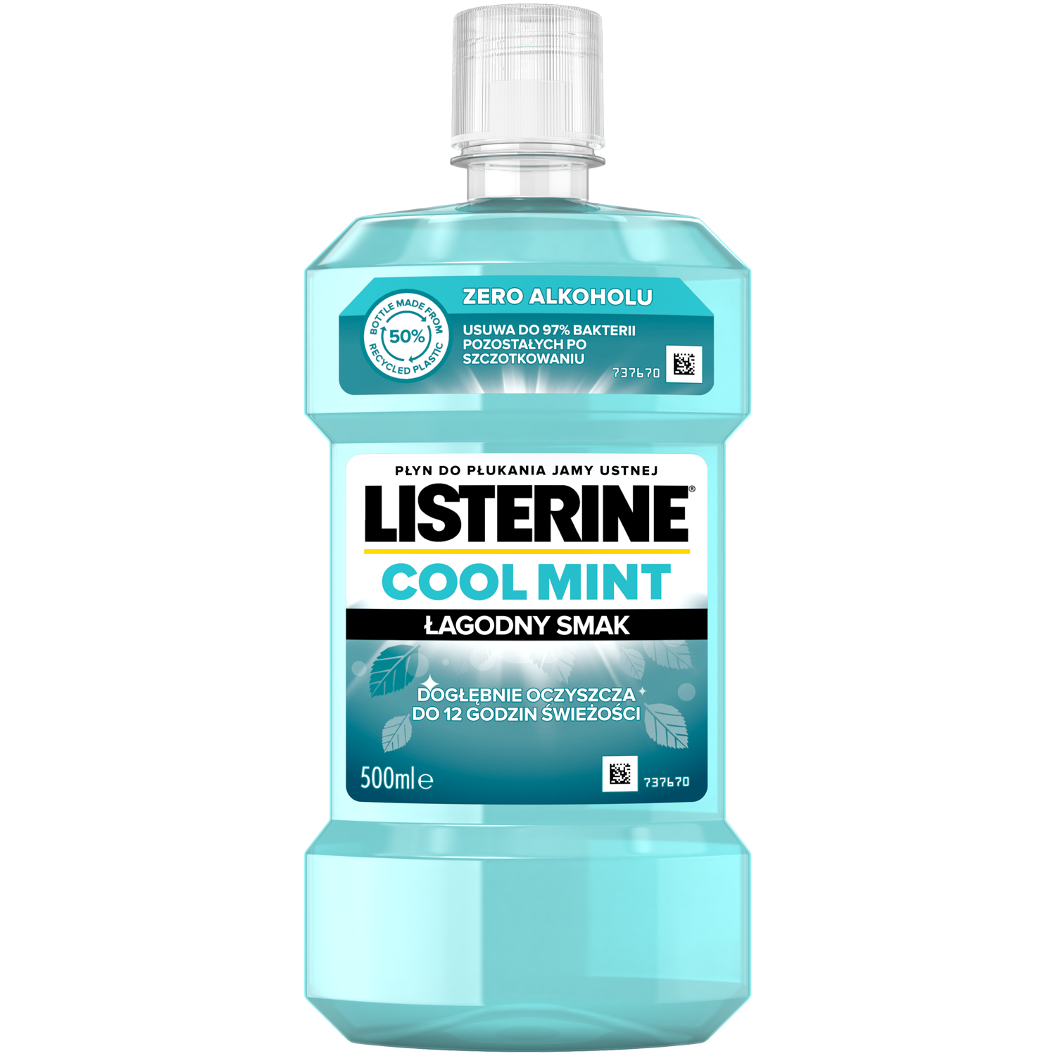 Listerine vodica za ispiranje usta 500ml Cool Mint Zero