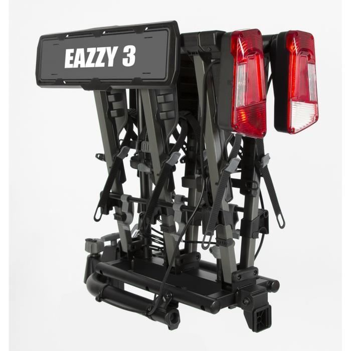 Buzzrack Eazzy 3 opvouwbare fietsendrager voor op de trekhaak - 3 fietsen