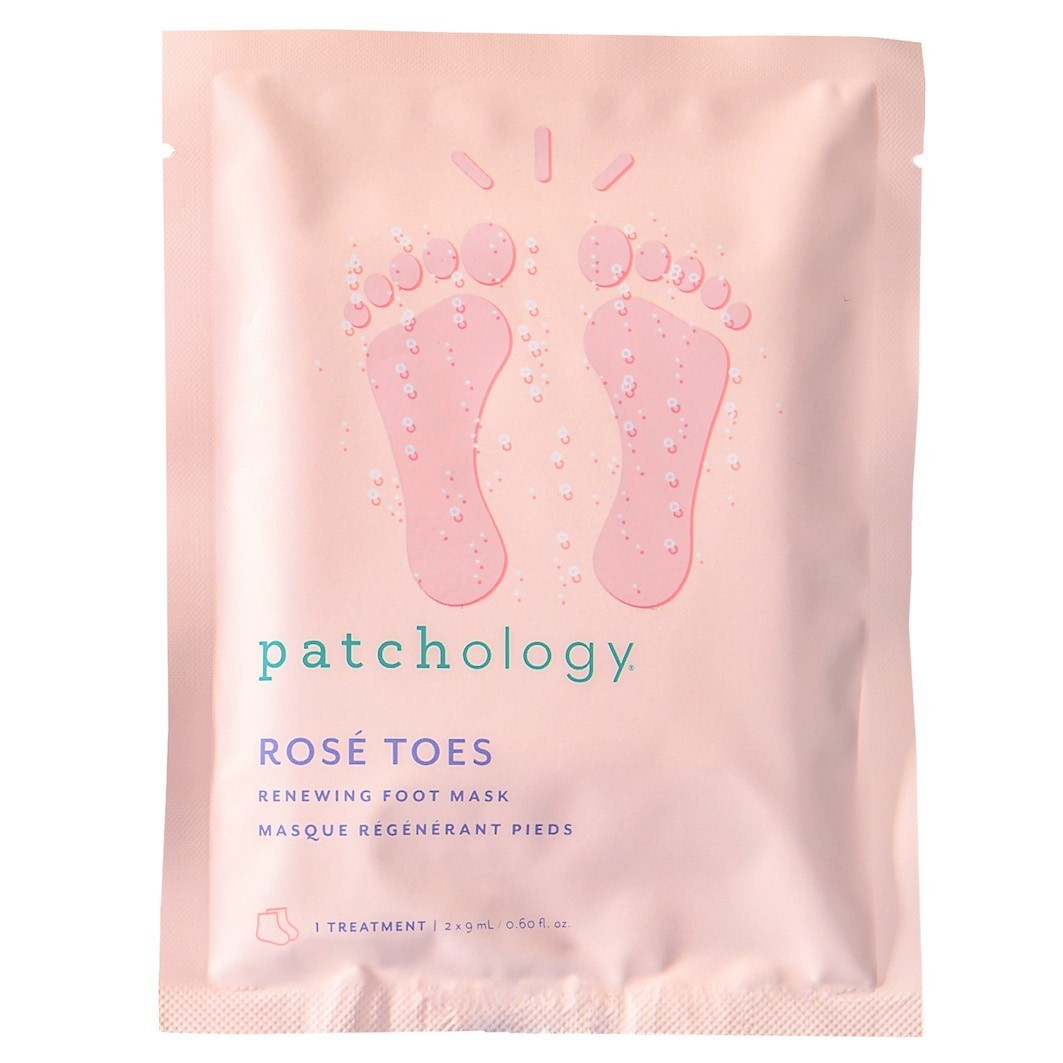 Patchology Hand and Foot Care Rosé Toes Obnovujúca maska na nohy - 1 pár