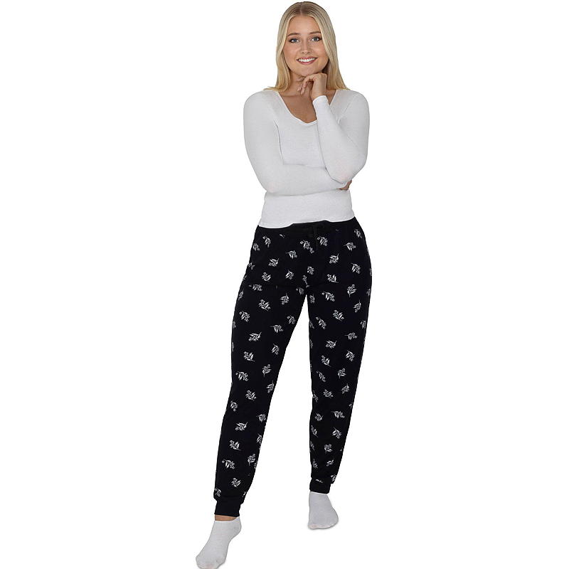 Kosebukser i størrelse S-XL med trykk i svart