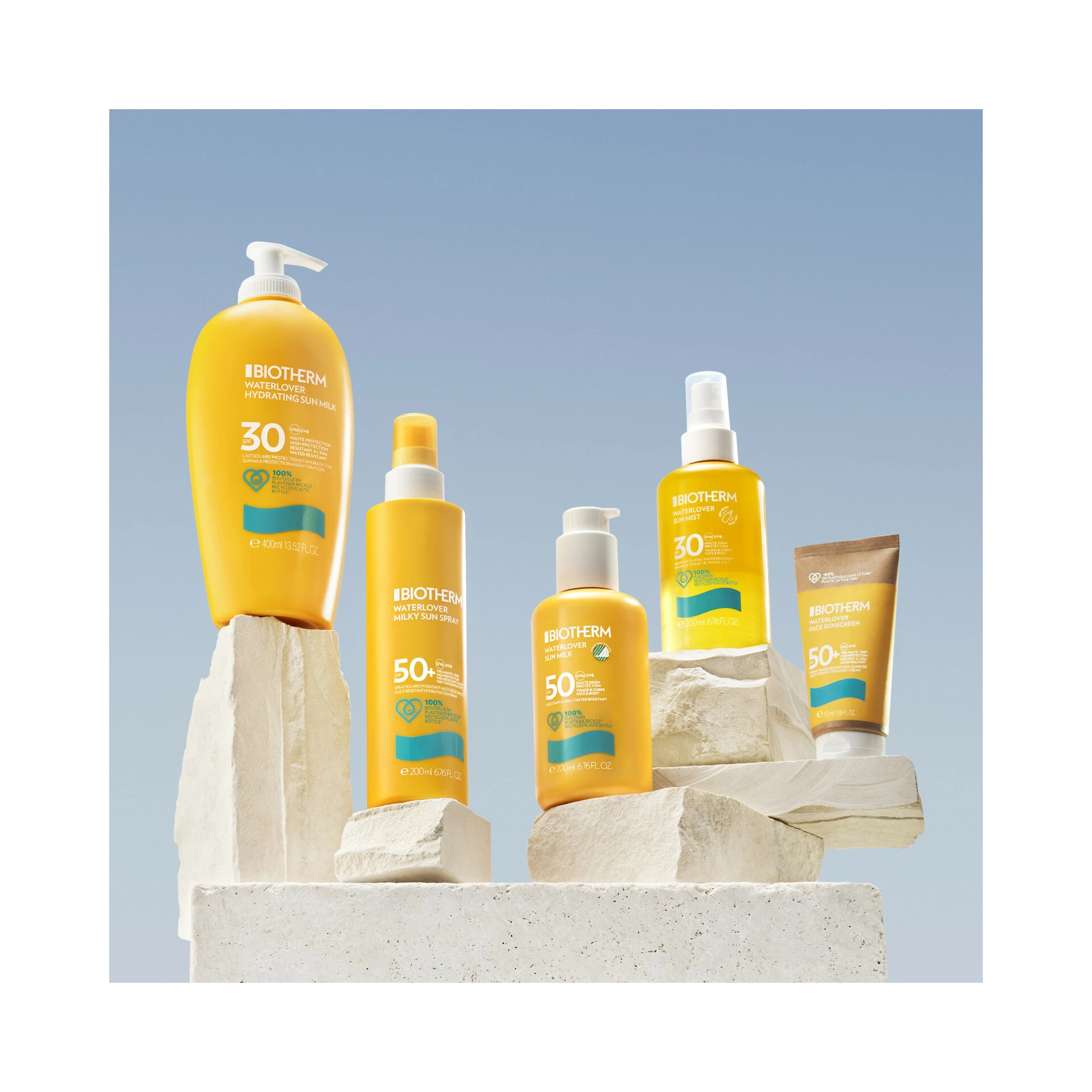 Waterlover hidratáló naptej SPF30 400 ml - Biotherm
