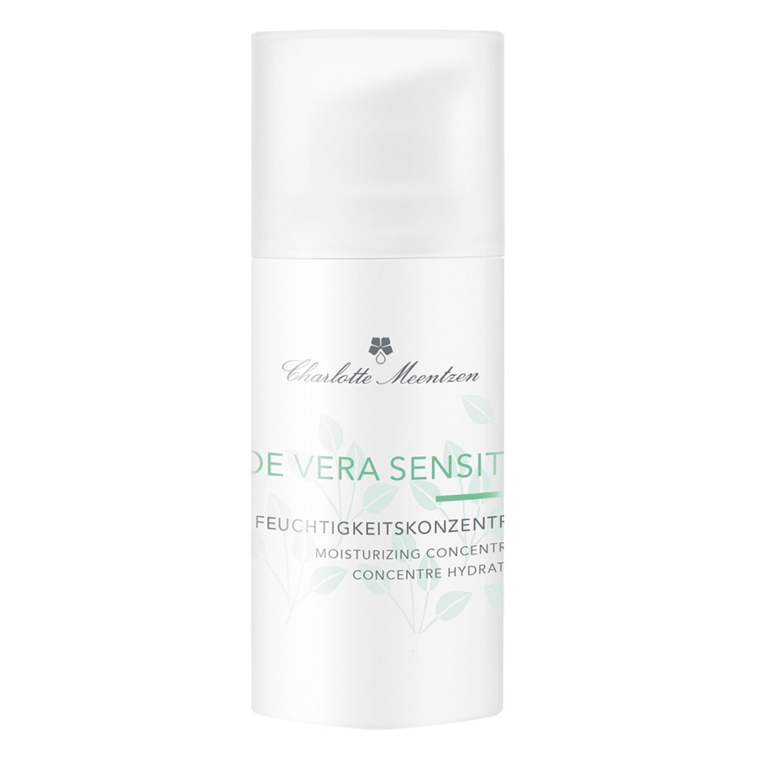 Charlotte Meentzen Gel Viso Aloe Vera Concentrato di Aloe Vera per Pelli Sensibili - 30 ml