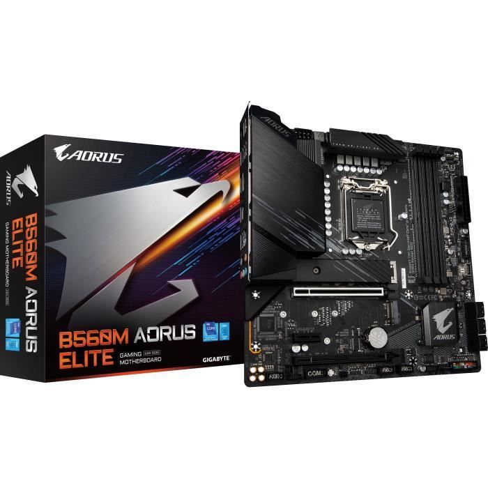 GIGABYTE Carte mère B560M AORUS ELITE