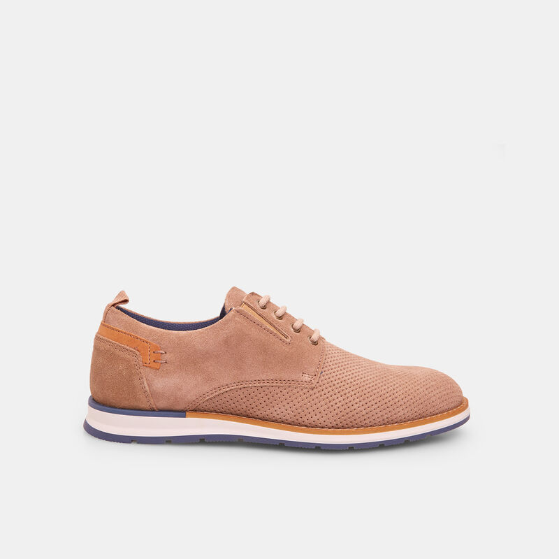 BATA Męskie zamszowe buty sznurowane
