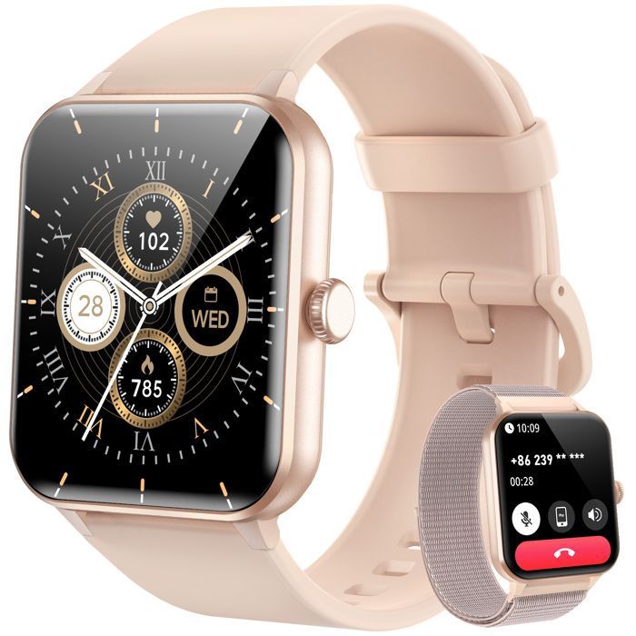 Smartwatch da donna con schermo HD da 1,85