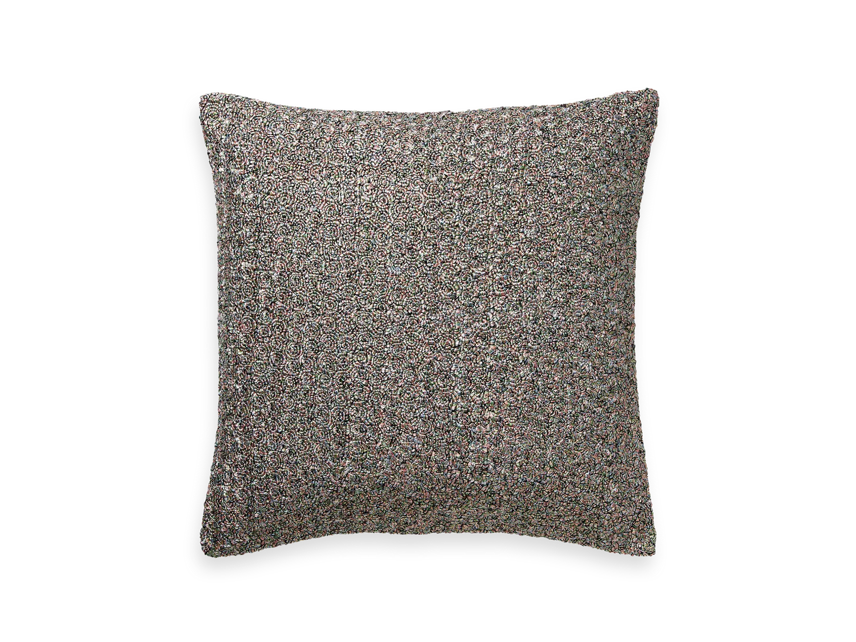 Housse de coussin Punjab, motif vagues vibrantes, 50 x 50 cm