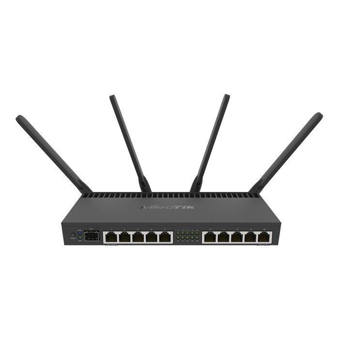 Router PoE MikroTik RB4011 2.4 GHz/5 GHz nero (RB4011iGS+5HacQ2HnD-IN)