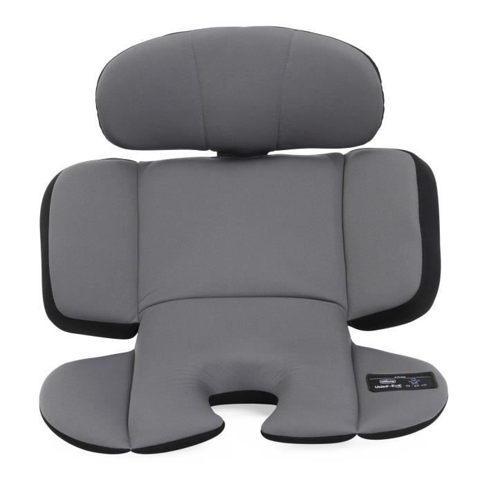 Silla de coche Chicco Unico Evo - Grupo 0/1/2/3 - i-Size - Reclinable - Reductor - Gris/Negro