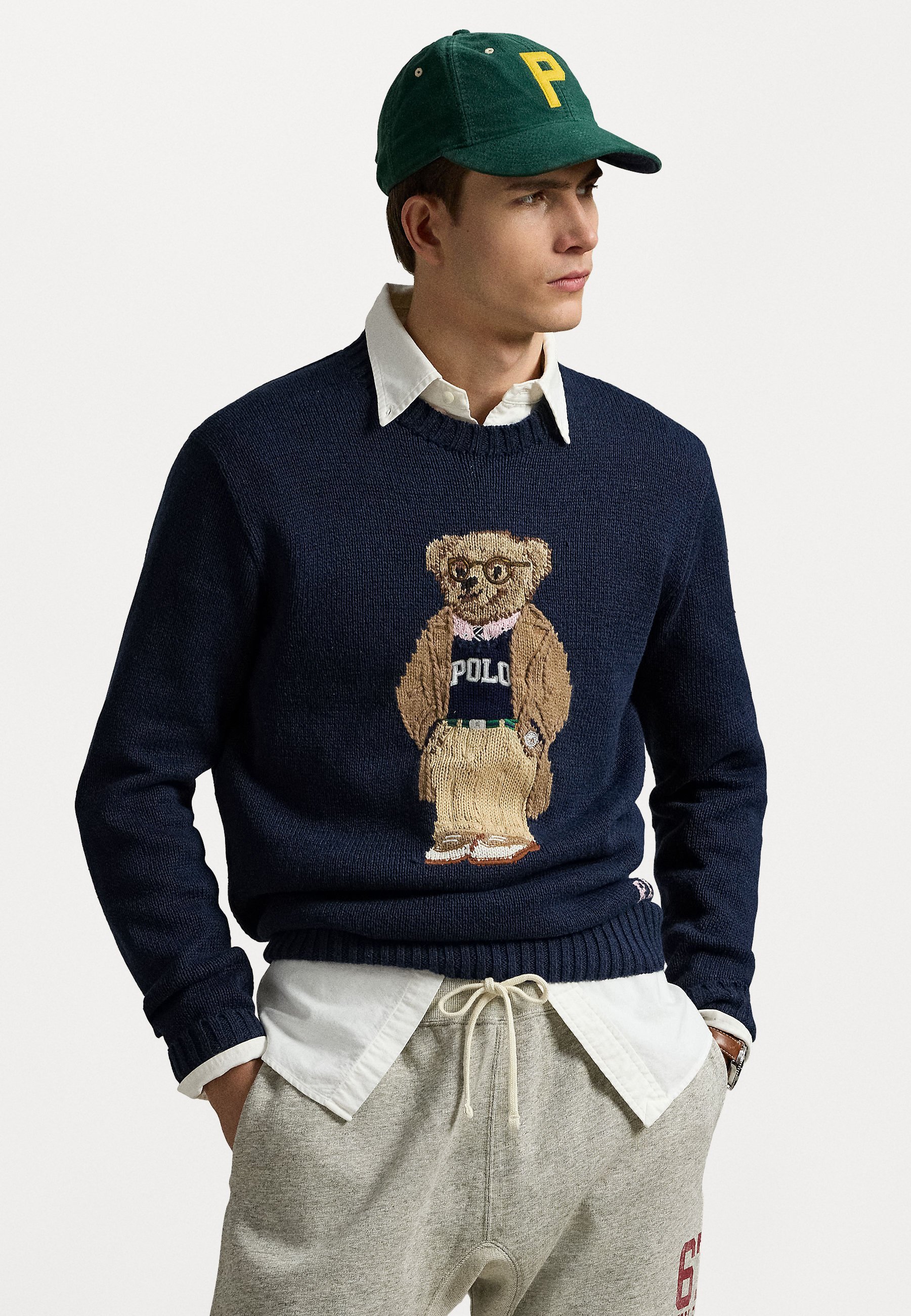 Polo Ralph Lauren trui met lange mouwen - marineblauw