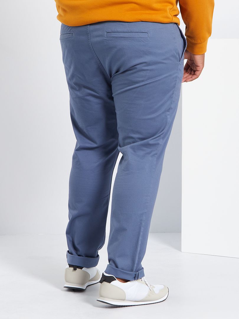 Calça Chino Slim L32 - AZUL