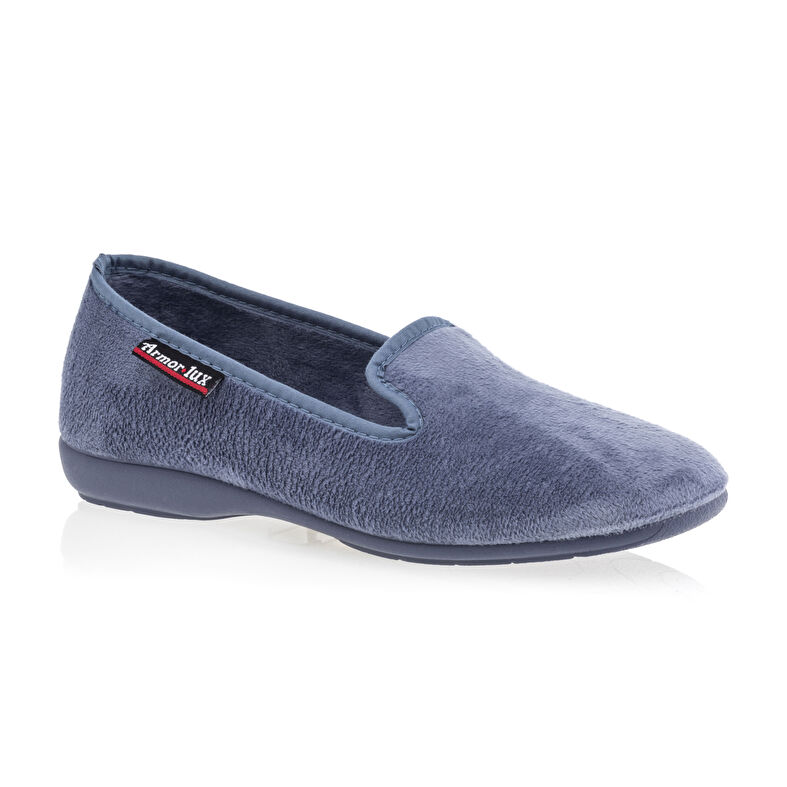 Pantoufles Femme Bleu
