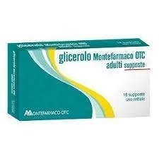MONTEFARMACO Glycérol Montefarmaco Suppositoires sans ordonnance pour adultes 18 suppositoires Constipation