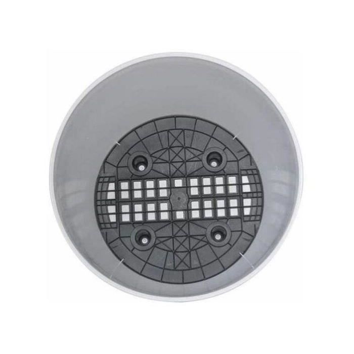 Pot de fleurs rond - RIVIERA - EVA NEW - Plastique -  D35 x H33 cm - Bleu