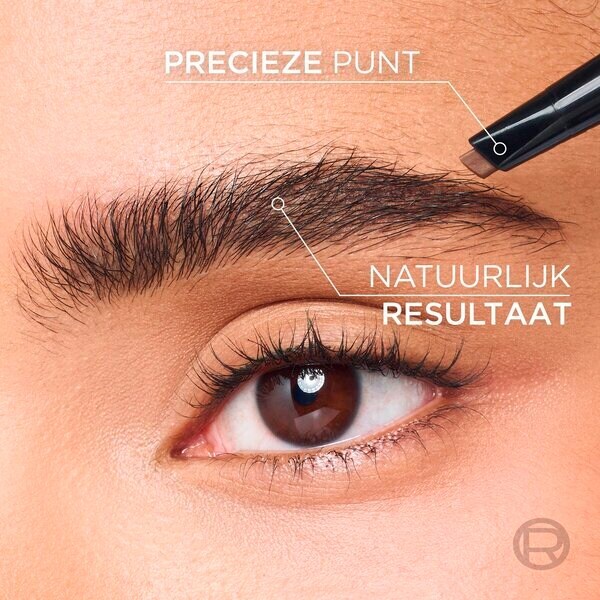 L'Oréal Paris Infaillible 24H Brow 3.0 Trikotni svinčnik za obrvi Brunette Filling 1 ml