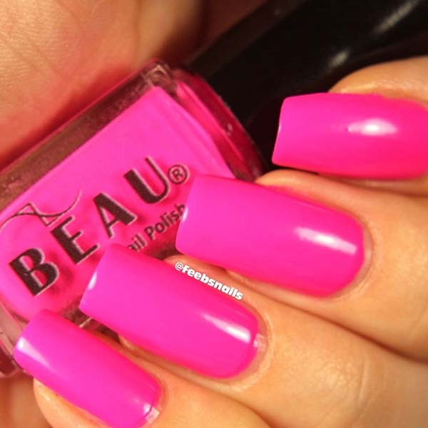 BEAU Polish Your Fucshia Is Bright Neon körömlakk 10ml