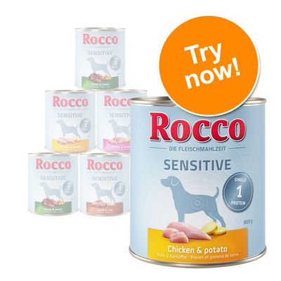 Rocco gemengde proefpakketten 6 x 800 g