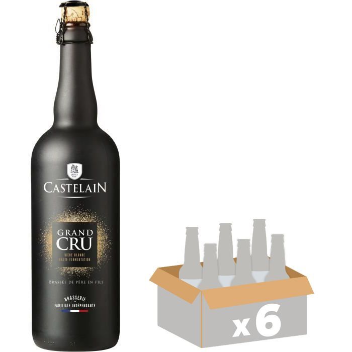Cerveza Grand Cru Rubia - Castelain - 8.50% ABV - 75cl x6