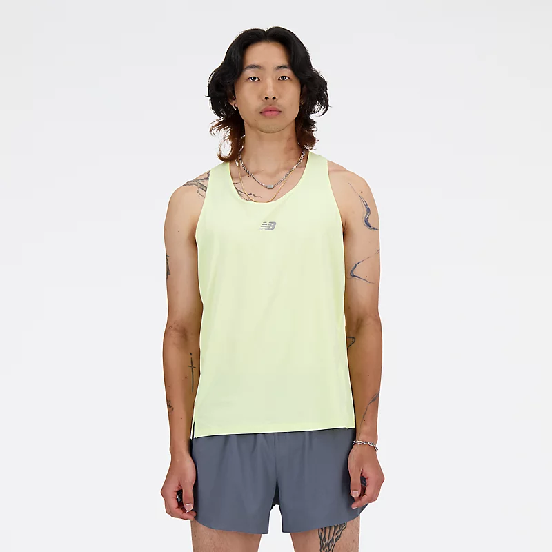 NB London Edition atletiekpak uit één stuk voor heren - LIMELIGHT