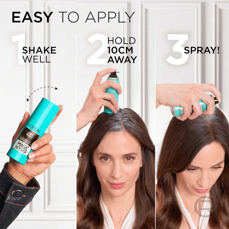 Sprej L'Oréal Paris Magic Retouch pro okamžitou retuš odrostů