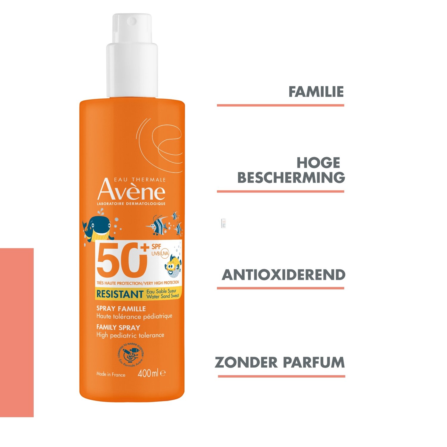 Avène Sun Spray Solaire Family Spray SPF50+ - 400 ml