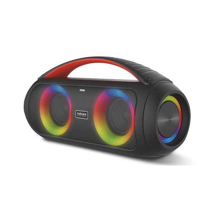 Bluetooth speaker - HAEGER - Cool Boom - IPX5 - Rechargeable battery - Bluetooth connector