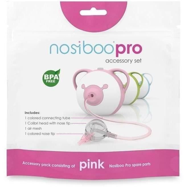 NOSIBOO Mouche bébé électrique rose + Pro Accessory Set rose