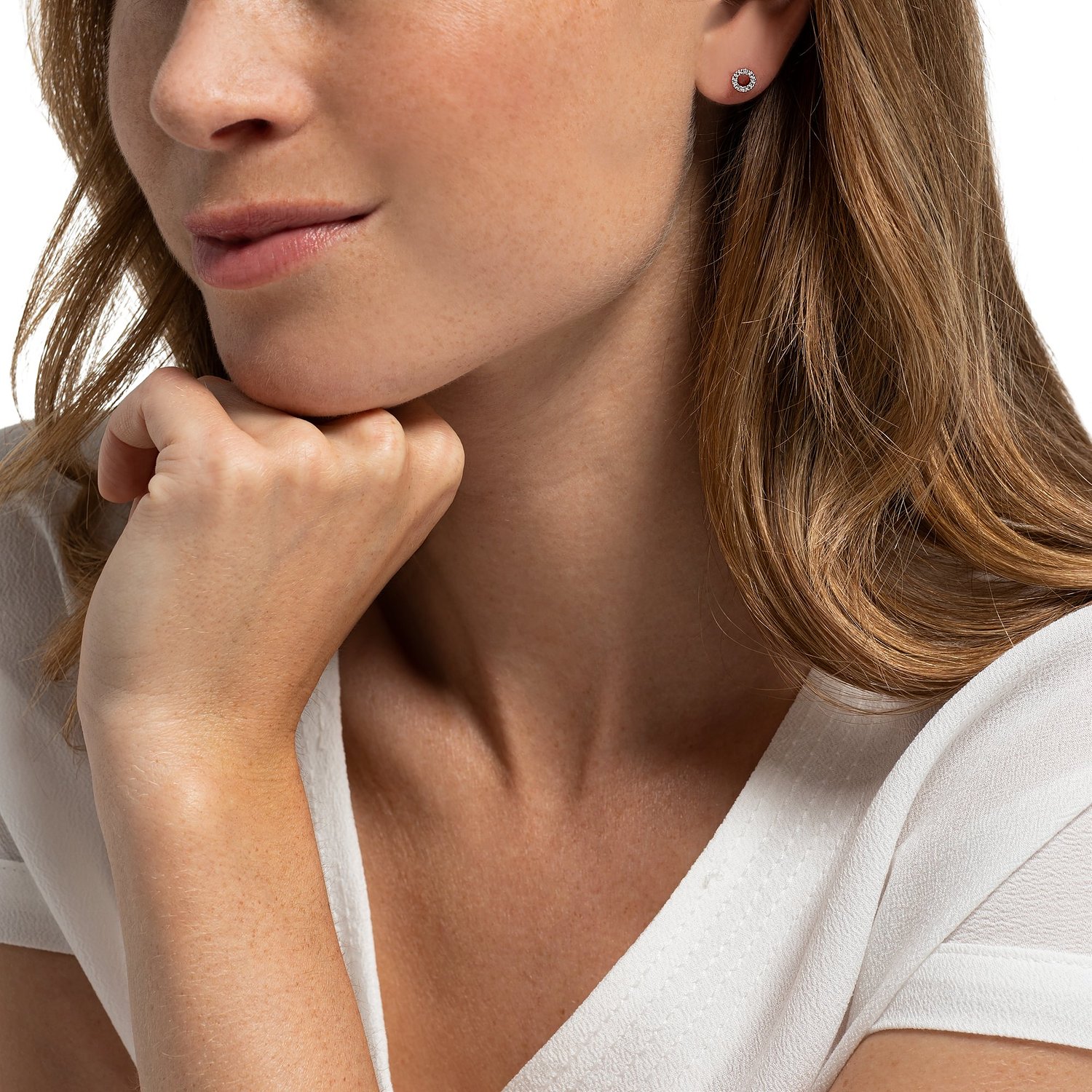 CHRIST Boucles d'oreilles