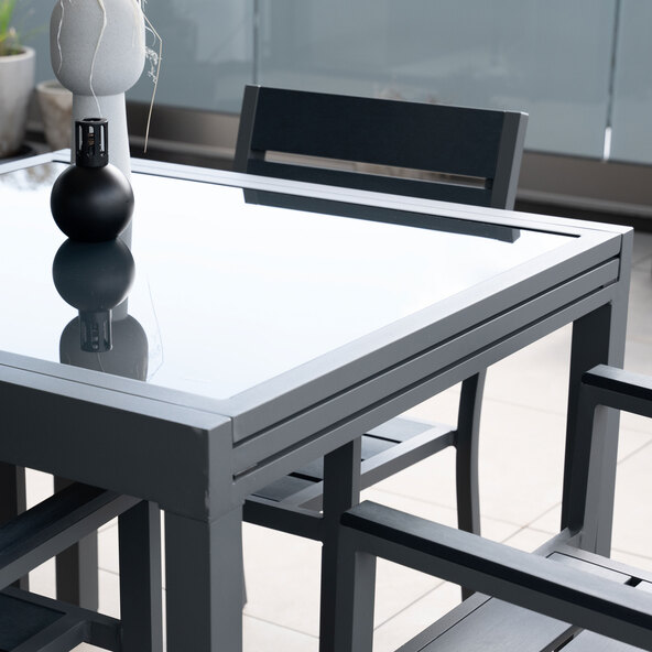 Mesa de jardim VERANO e cadeiras ADERA
