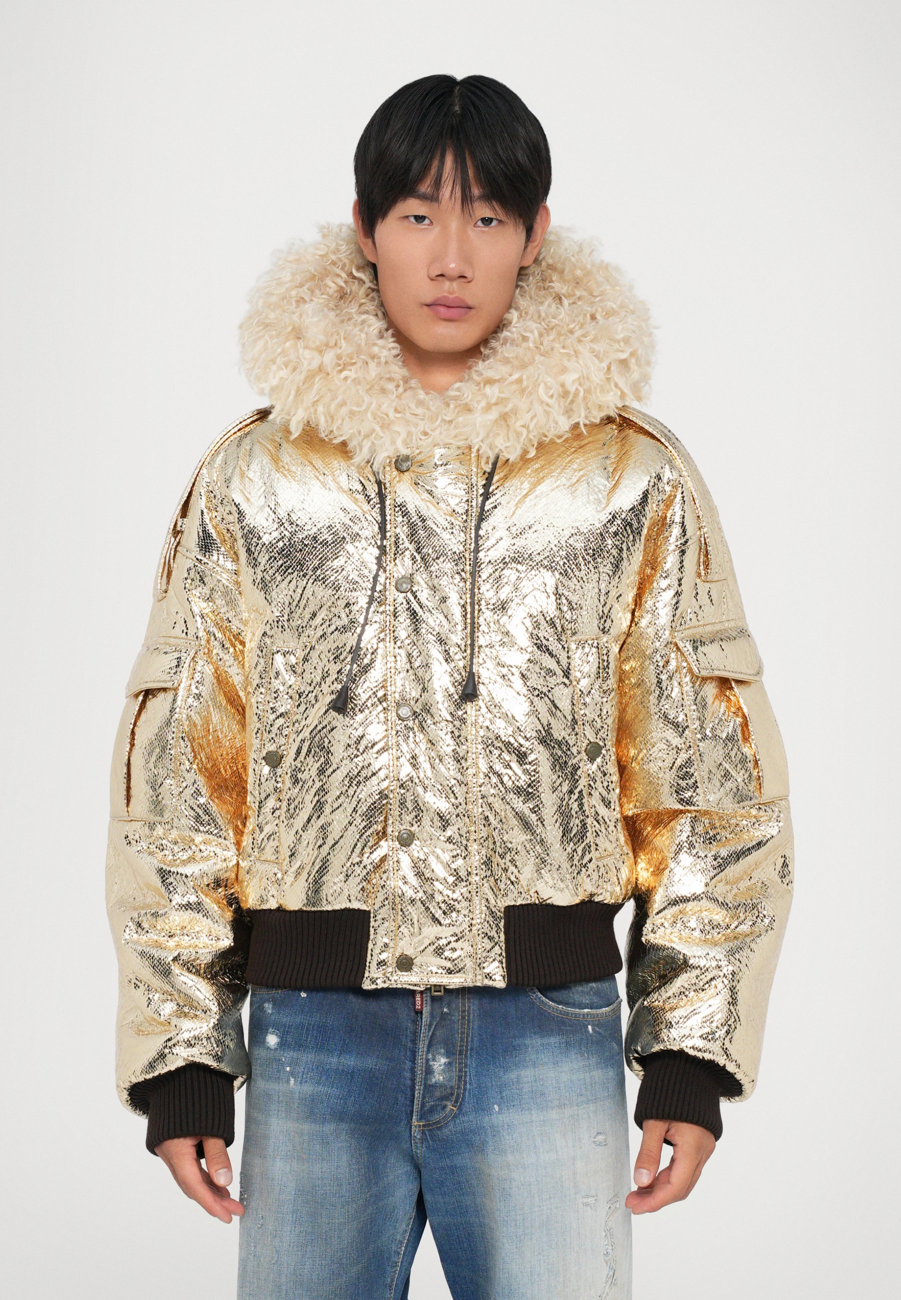 Dsquared2 PARADISE - Winterjas - goudkleurig