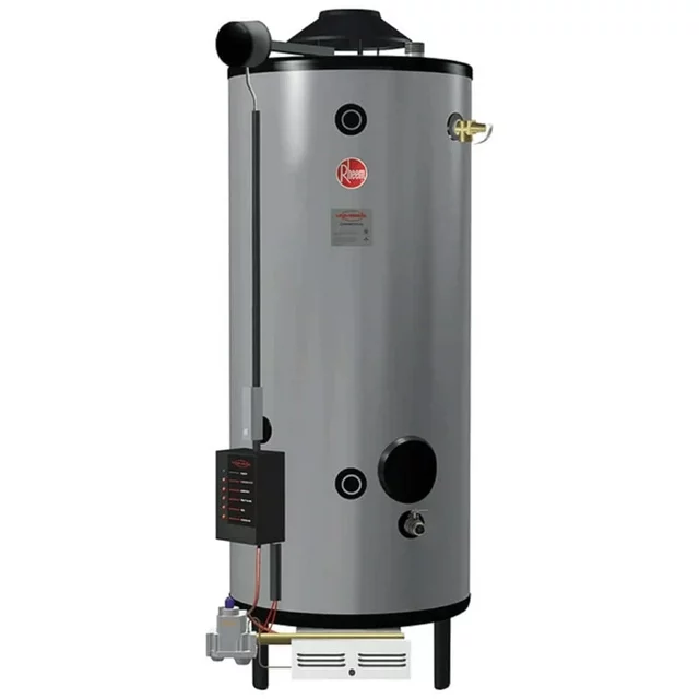 RHEEM G100-200 Yleiskäyttöinen 100 gallonan kaupallinen 199 900 BTU:n vedenlämmitin, maakaasu