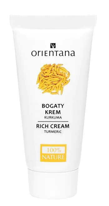 Orientana Bogaty Krem z Kurkumą