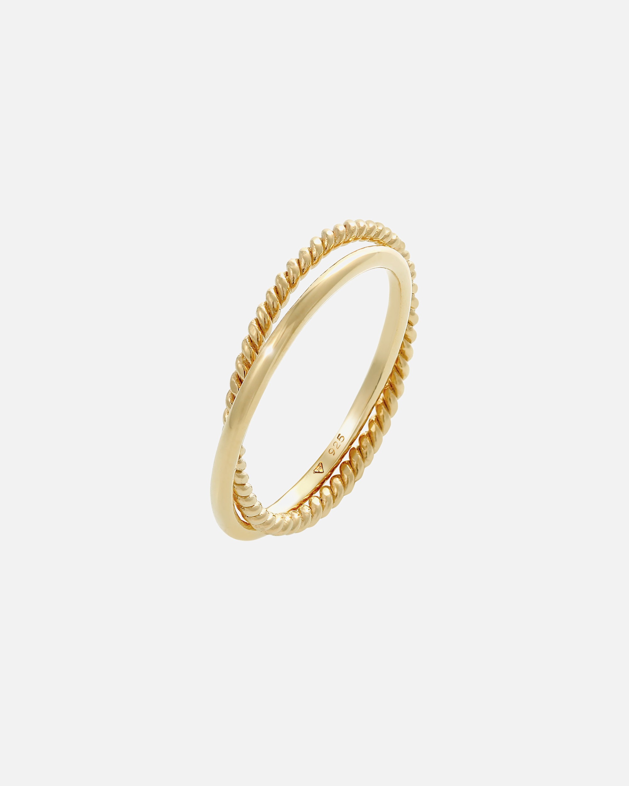 Elli Femmes Enroulement Classique Filigrane Torsadé Tendance en Argent Sterling 925