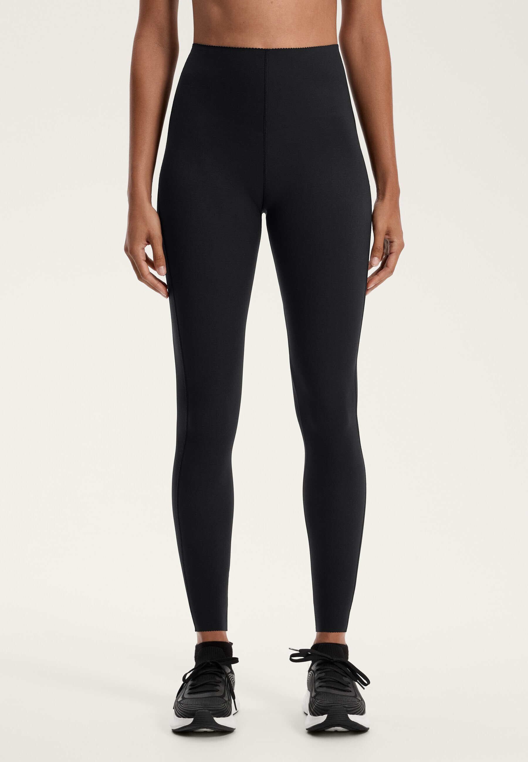 OYSHO EXTRA-COMPRESSIVE 65CM VERHOGING - Leggings - zwart