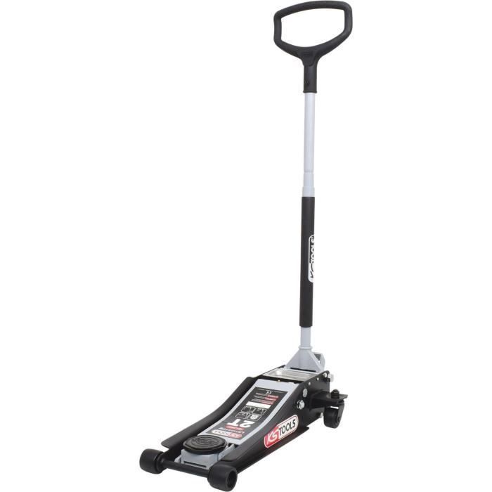 Gato hidráulico de acero de perfil extrabajo ULTIMATE, 2t, KS Tools, 161.0367