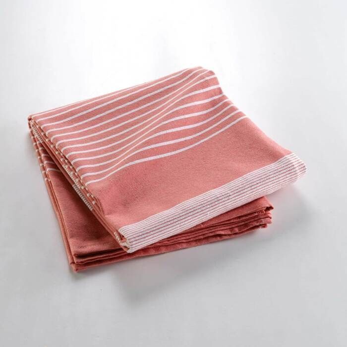 Copriletto singolo 180 x 220 cm in cotone/poliestere, modello Adele rosa