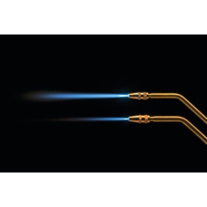 Soplete de gas dual de 110 bar, oxígeno/propano con 2 boquillas, kit completo OXYKIT 555K KEMPER