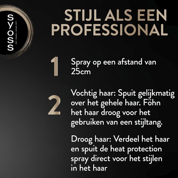 Syoss Keratin Varmebeskyttelsesspray<br>200ml