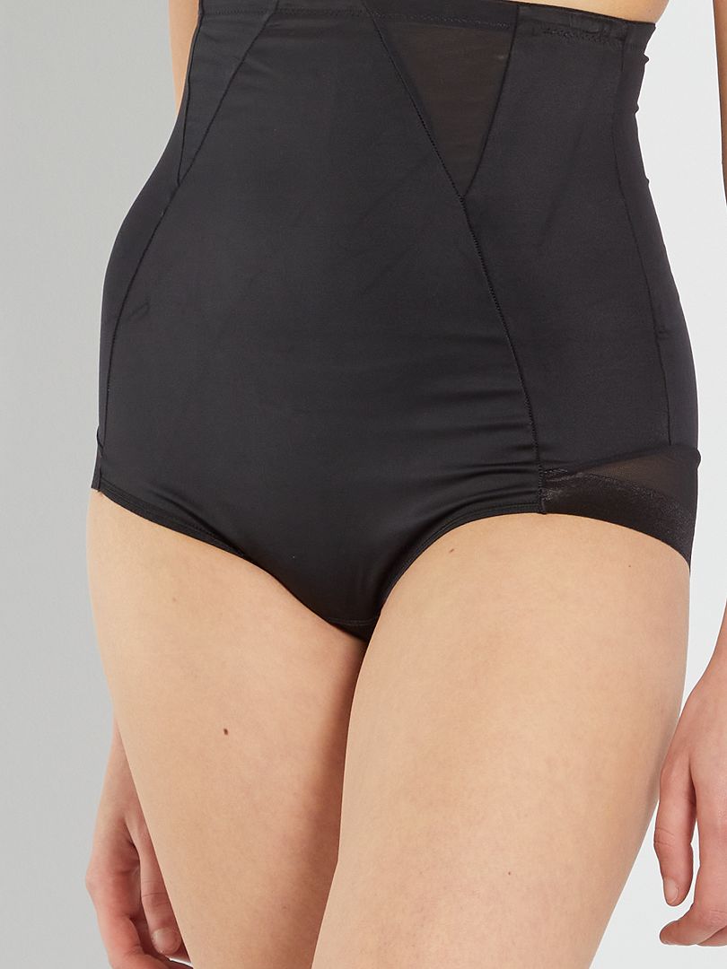 Playtex corrigerende slip met hoge taille - ZWART