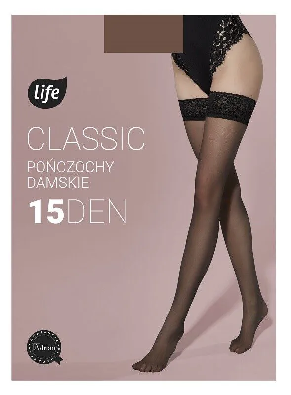 Life Pończochy samonośne Summer Comfort Natural Rozm.1/2 15