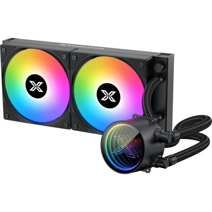 XIGMATEK - Fenix II 240 - Watercooling AIO - 120mm fans - ARGB compatible Intel AMD - Black