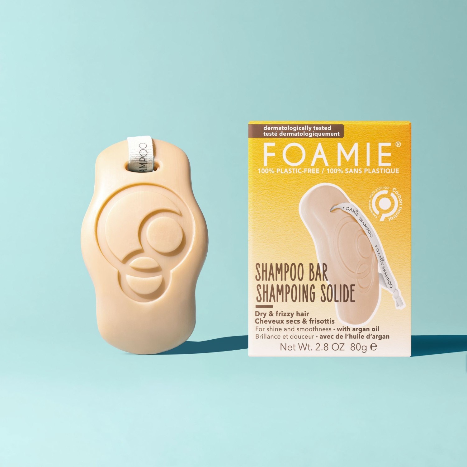 FOAMIE Shampoing solide - Kiss Me Argan