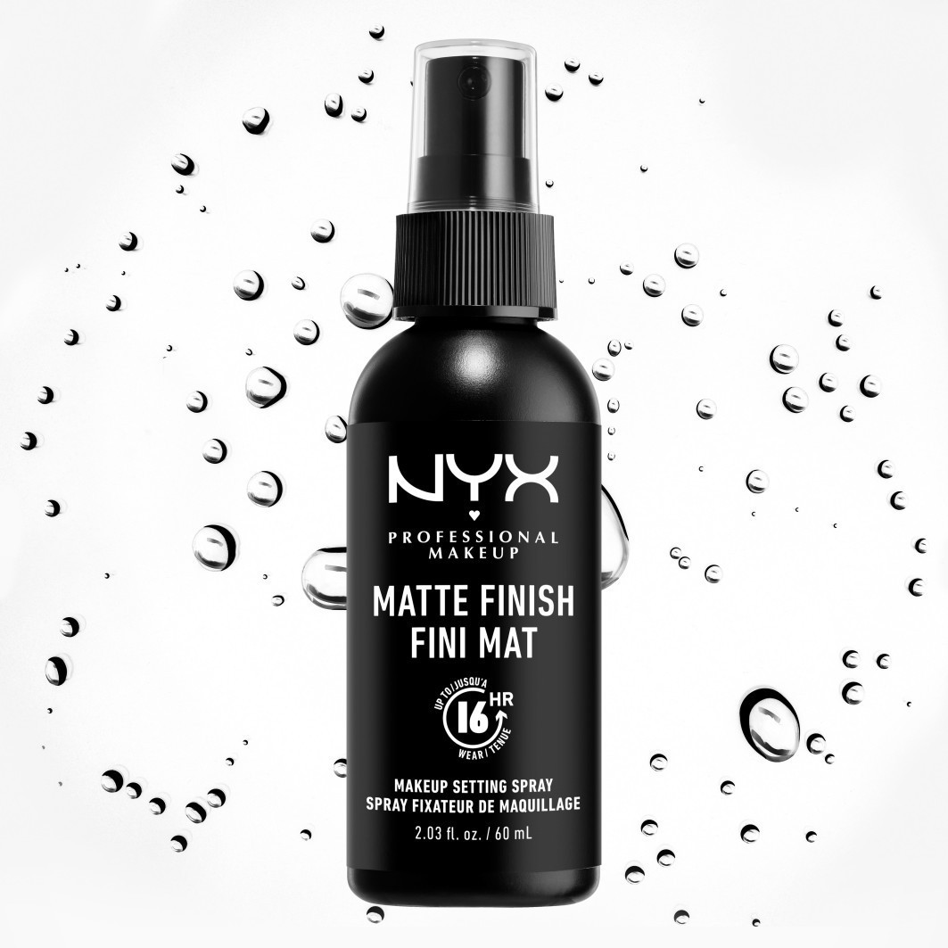NYX Professional Makeup Fixing Spray Pride makiažo fiksavimo purškiklis „Maxi Matte Finish“ – 60 ml