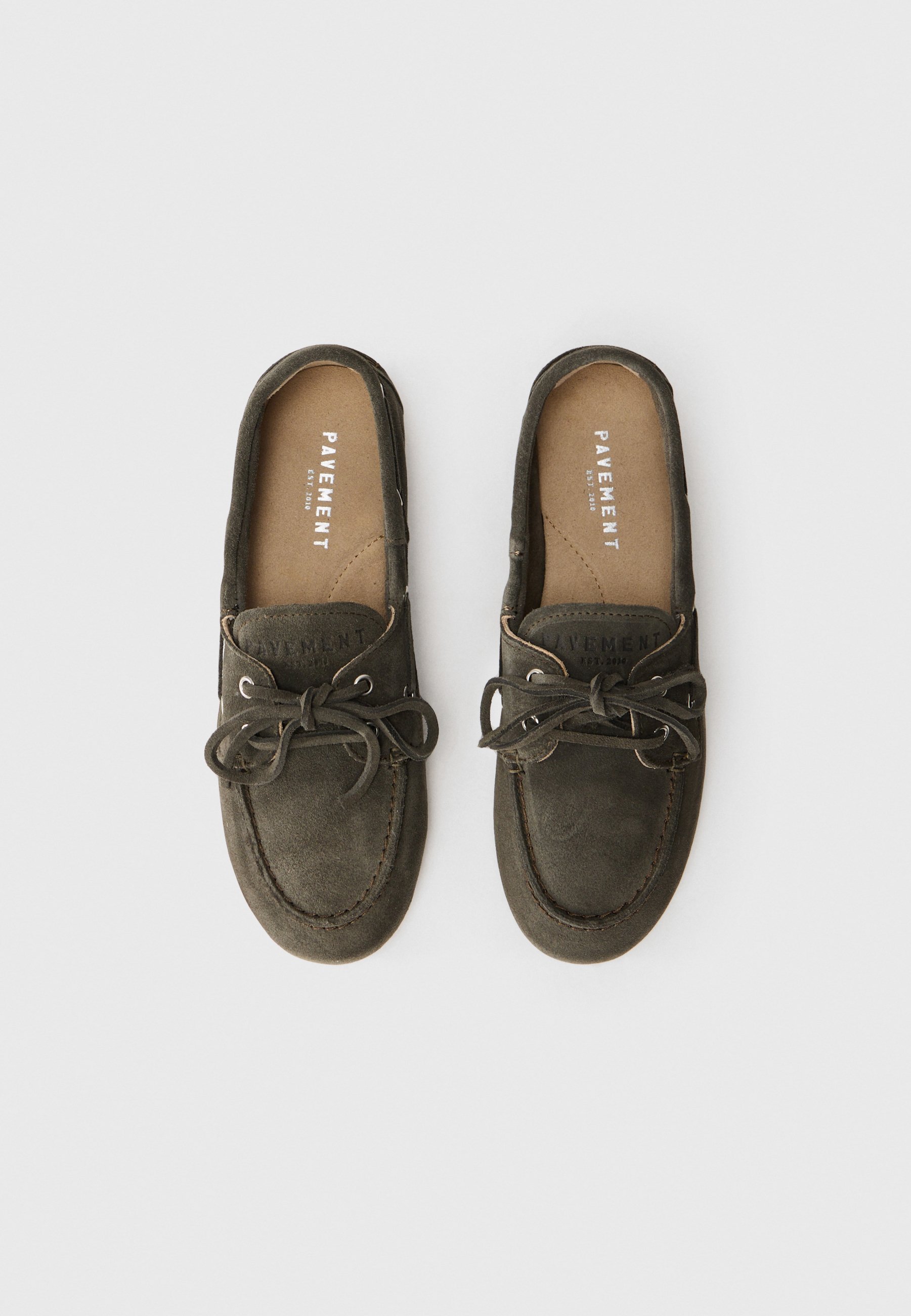 Pavement MARIN - Chaussures bateau - vert foncé