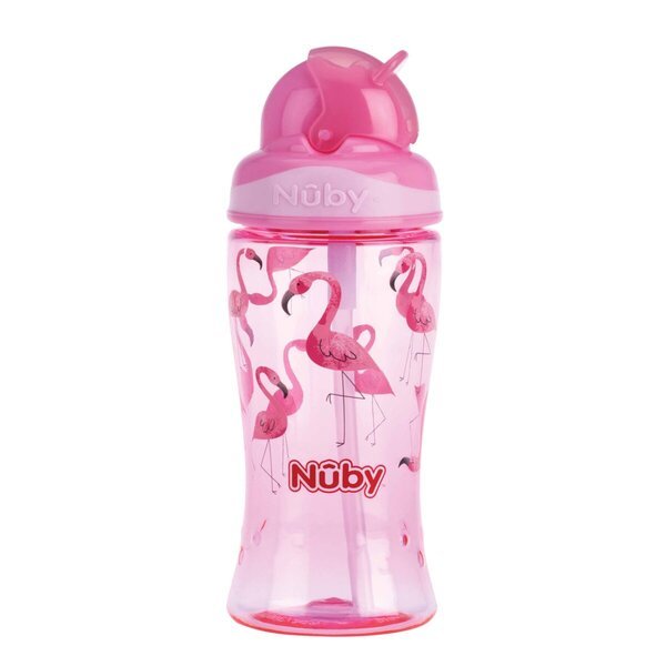 Nûby Flip-It krūzīte<br>rozā, 360ml