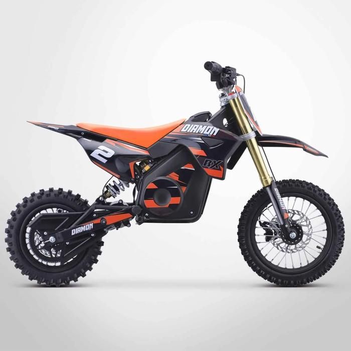 Kids Electric Motorcycle 1300W / ORION 1300W Motocross Bike / 12/10 / Orange