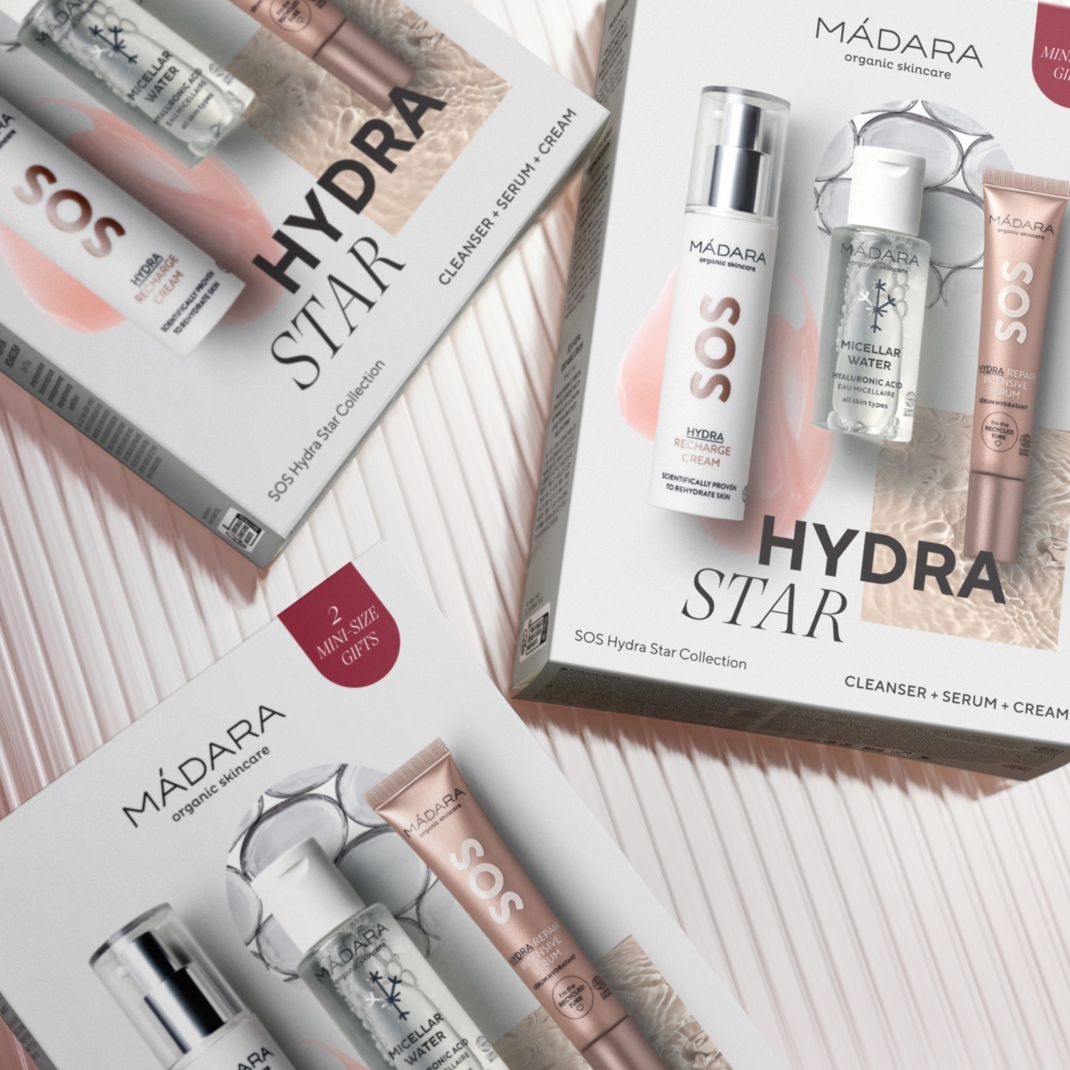 MÁDARA veido priežiūros rinkinys SOS Hydra SOS HYDRA Star Collection - 1 vnt.