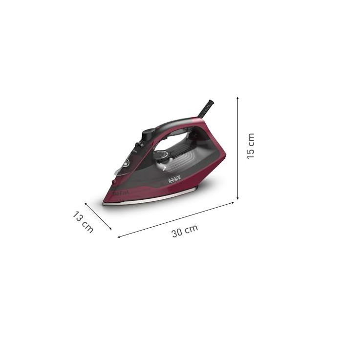 Plancha de vapor - Tefal - FV2846 - 2400 W - Vapor continuo de 40 g/min - Golpe de vapor de 180 g/min