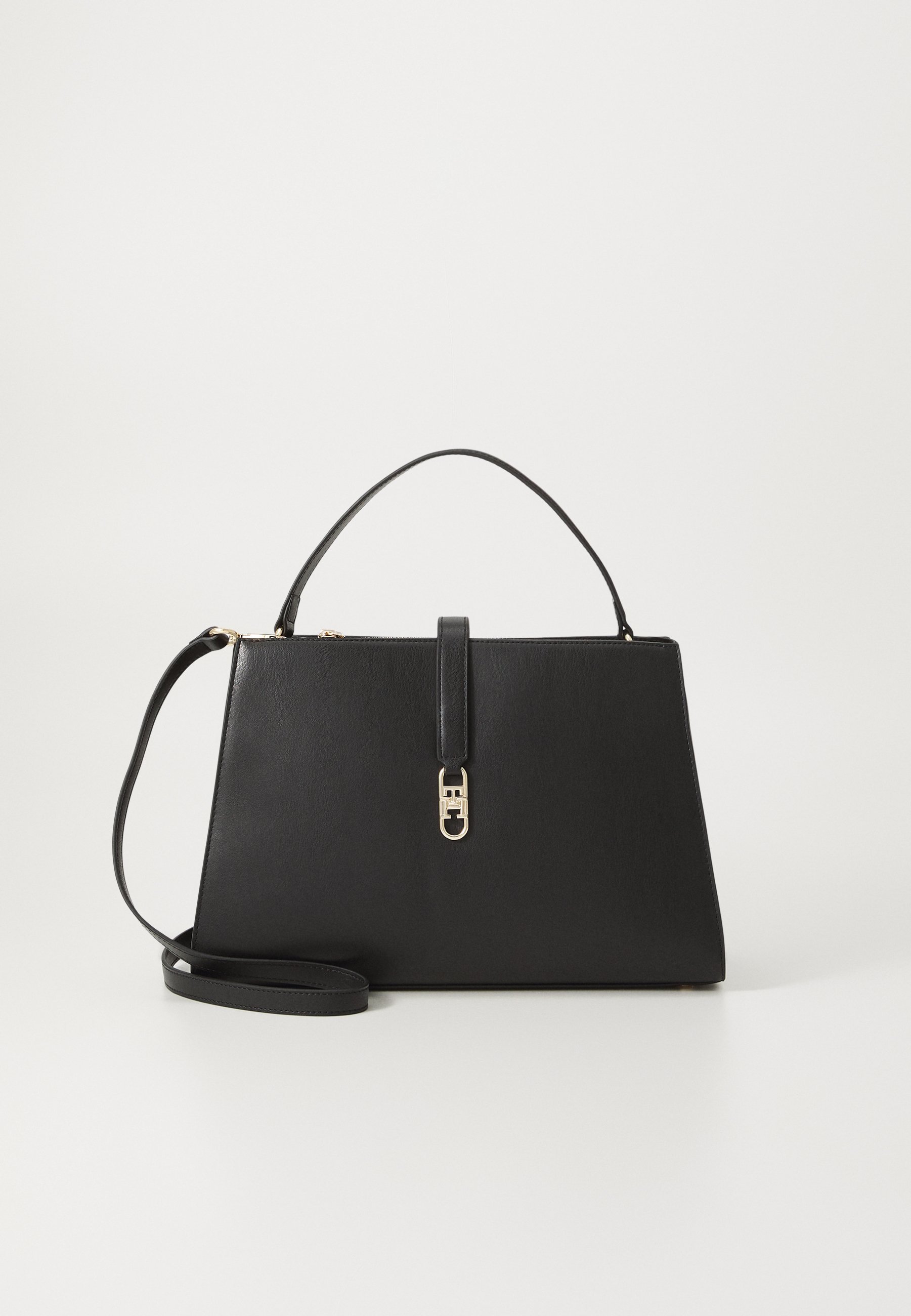 Tommy Hilfiger LIBRE SATCHEL - Håndveske - black